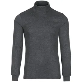 TRIGEMA Rollkragenshirt Grau L