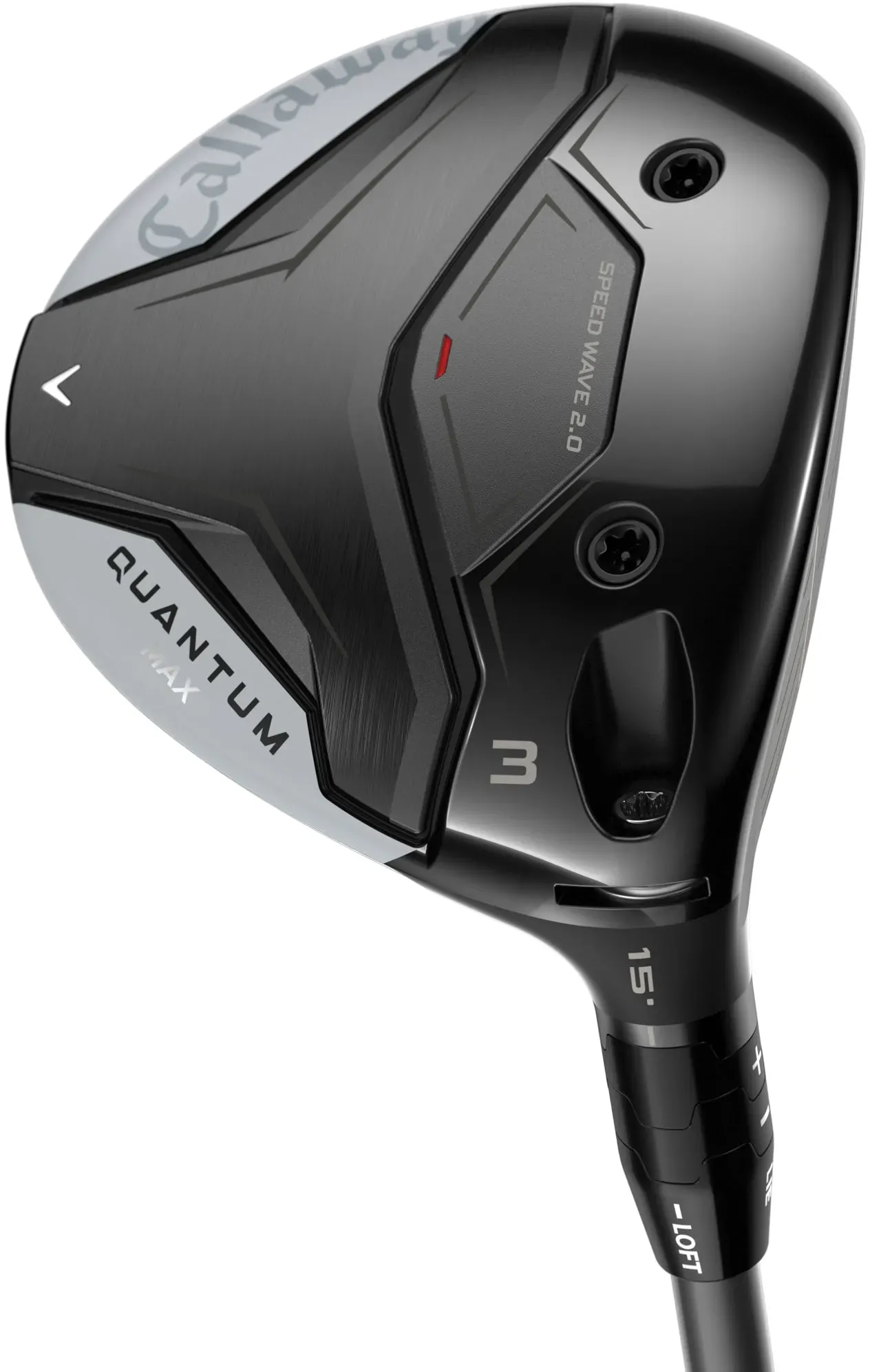 Callaway Quantum Max Fairwayholz - LH / Graphit regular Herren - Denali Frost Silver 60 / Holz 5 18°