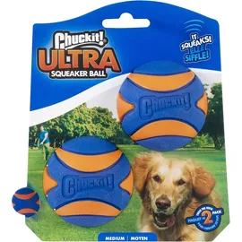Chuckit Chuckit! Ultra Squeaker Ball M 6 cm 2 pcs. - (CHUC33068)