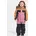 Overall heather pink 130