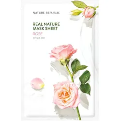 Nature Republic Real Rose Sheet Face mask Tagescreme 23 g Unisex
