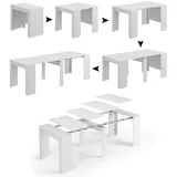Dmora Dboc Konsolentisch 51/237x90x78 cm Weiß