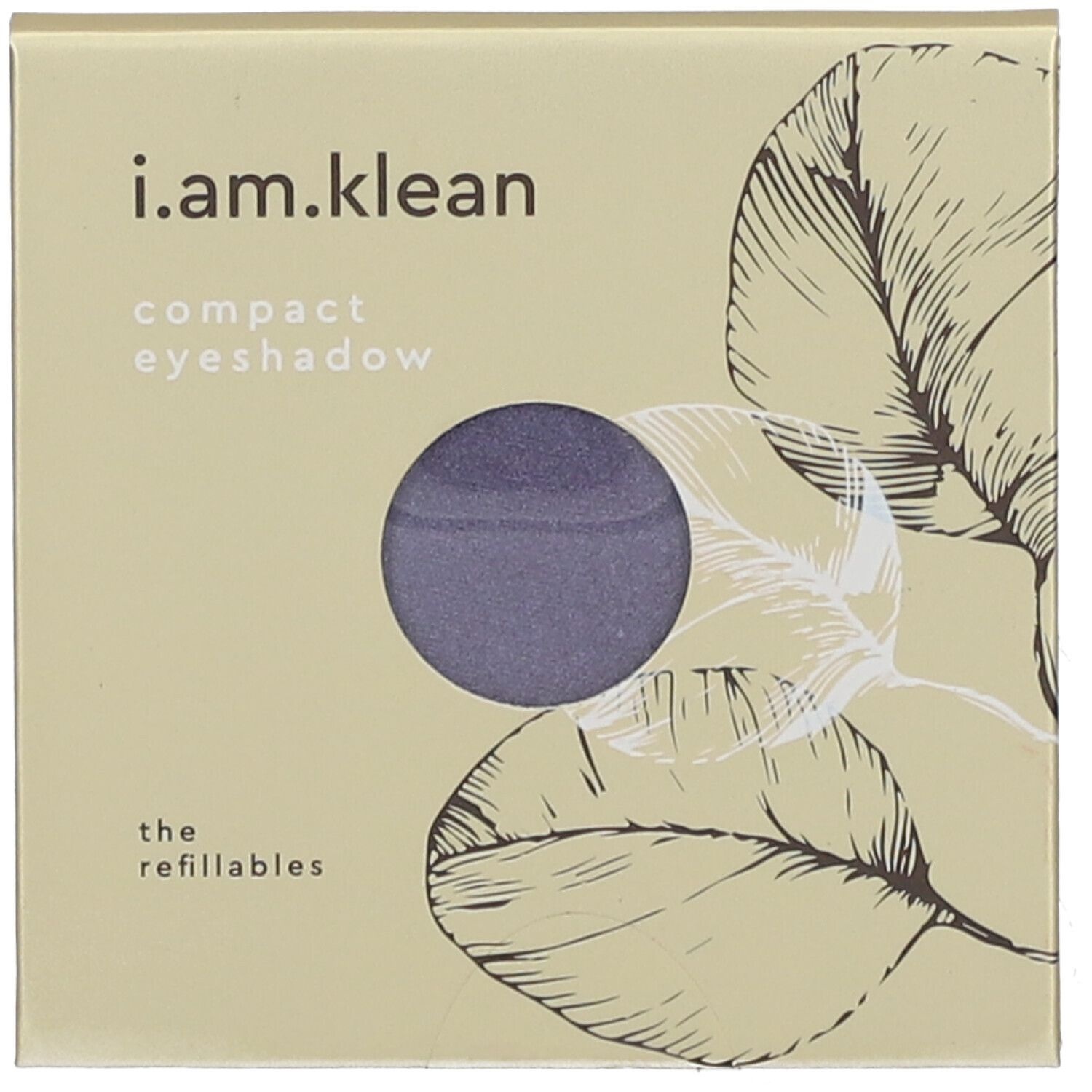 i.am.klean New Compact Mineral Eyeshadow Viola 1 pc(s) fond(s) de teint