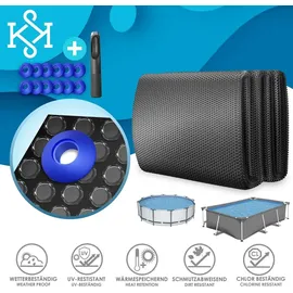 Kesser Solarabdeckplane Rund schwarz Ø 305 cm