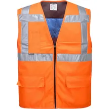 PORTWEST Warnschutz-Kühlweste, Größe: L/XL Farbe: Orange,