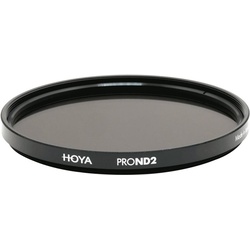 Hoya Pro ND2 Filter (82 mm, ND- / Graufilter), Objektivfilter, Schwarz