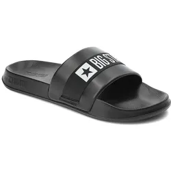 Schwarze Pantolleten Big Star Modische Herrenschuhe, 42