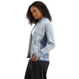 Dale of Norway Christiania Jacke Damen Blue Shadow/Off White M