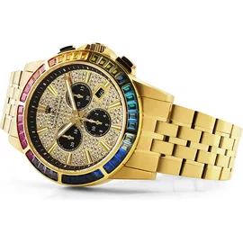 Louis XVI Majeste Iced Out Edelstahl 43 mm LXVI1120
