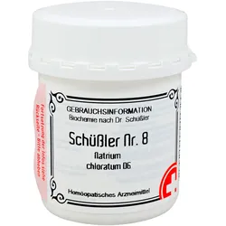Biochemie nach Dr. Schüßler Nr. 8 Natrium chloratum D6