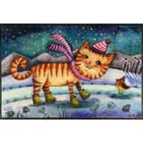 Wash+Dry Fußmatte, Little Boots, 50x75cm, innen und außen, waschbar