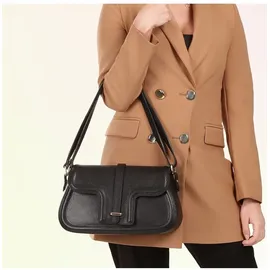 toscanto Schultertasche schwarz