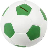 HMF 4790-06 Spardose Fußball Lederoptik 15 cm grün