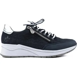 Rieker Sneaker Damen Blau/Silber 42