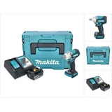 Makita DTW 301 RF1J Akku Schlagschrauber 18 V 330 Nm 1/2" Brushless + 1x Akku 3,0 Ah + Makpac