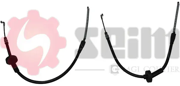 SEIM Seilzug, Feststellbremse 853221 hinten für VW