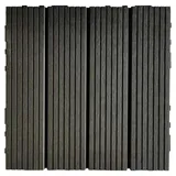 prestige home living outdoor Maurice Anthrazit 30 x 30 x 2,4 cm 11 St.