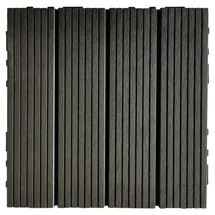prestige home living outdoor Maurice Anthrazit 30 x 30 x 2,4 cm 11 St.