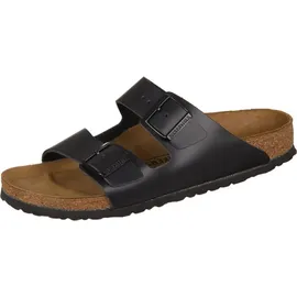 Birkenstock Arizona Naturleder schmal schwarz 41