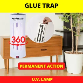 Weitech Klebeplatten Insektenfalle 3er Set