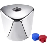 conmetall - celle Haubengriff ABS chrom, Kappe K+W,