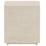 VCM Gartentisch Lissabon 40 x 40 x 45 cm Beige