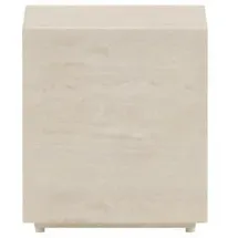 VCM Gartentisch Lissabon 40 x 40 x 45 cm Beige