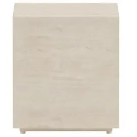 VCM Gartentisch Lissabon 40 x 40 x 45 cm Beige