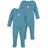 Normani Outdoor Sports 2x Baby Merino Strampler Levin Blau | Gr.: 68