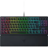 Razer, Ornata V3 Tenkeyless Kabelgebundene Gaming-Tastatur mit Handballenauflage, Schwarz - Schwarz