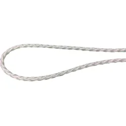 Rundgeflecht, roh - weiß