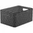 Aufbewahrungskorb Country 11 l 32,8 x 23,8 x 16 cm anthrazit