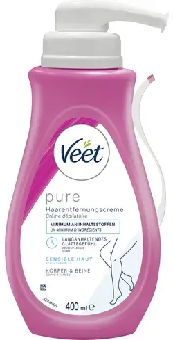 Veet pure Haarentfernungscreme Sensitive Pumpspender