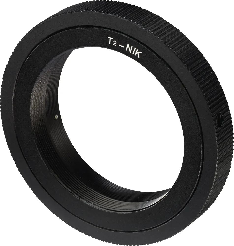 Hama Objektiv- Adapter mit T2 Anschluss für Nikon Kameras