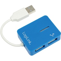 Logilink UA0136 4 Port USB 2.0 Hub Smile 4-Port