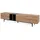 furn.design Liam TV-Lowboard 195 x 48 cm Schwarz/Eiche Artisan Holzwerkstoff