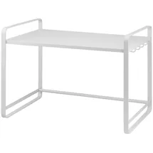 bremermann Mikrowellenregal Bäckerregal 56 x 39,5 x 38 cm Weiß