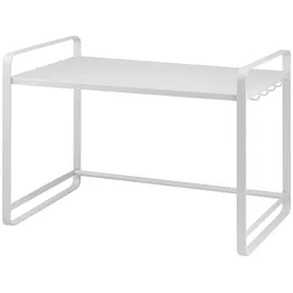 bremermann Mikrowellenregal Bäckerregal 56 x 39,5 x 38 cm Weiß