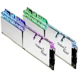 G.SKILL Trident Z Royal F4-3600C16D-32GTRSC Speichermodul 32 GB 2 x 16 GB DDR4 3600 MHz DDR4-RAM, DIMM), RAM, Silber 32GB Kit DDR4-3600 CL16