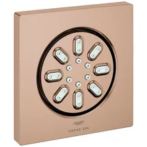 Grohe Seitenbrause 26802 Rainshower Aqua eckige Form warm sunset gebürstet