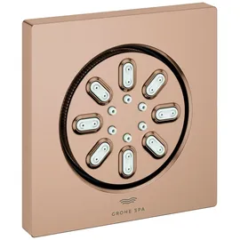 Grohe Seitenbrause 26802 Rainshower Aqua eckige Form warm sunset gebürstet