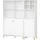 MÖBELPARTNER Serie 500 Büroschrank 151 x 41 x 168,7 cm weiß