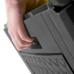 Casaria Auflagenbox Rato wetter- und UV-beständig anthrazit