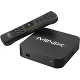 MINIX U8K-Ultra Android Media AI Box, 8K UHD Android TV Box, 128GB eMMC, 8GB LPDDR4X RAM, Dolby Vision, Audio-Passthrough, Media Player mit MINIX A3 Pro kabellosem Sechs-Achsen-Gyroskop