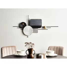 Beliani Wandobjekt OVAR Metall 50 cm