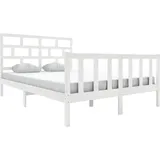 Nettlife Bett, Weiß, Holz, 160x200 cm, Schlafzimmer, Betten