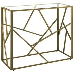 Konsolentisch ORLAND Glas Gold