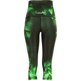 Winshape Damen Functional Power Shape High Waist HWL202 3⁄4-Leggings, Samaragd, XL