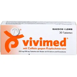 VIVIMED mit Coffein gegen Kopfschmerzen Tabletten 30 St.