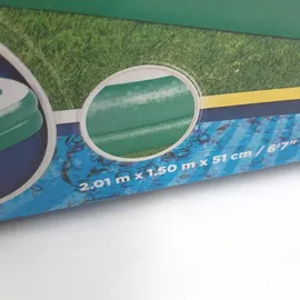 BESTWAY Family Pool 201 x 150 x 51 cm blau/weiß